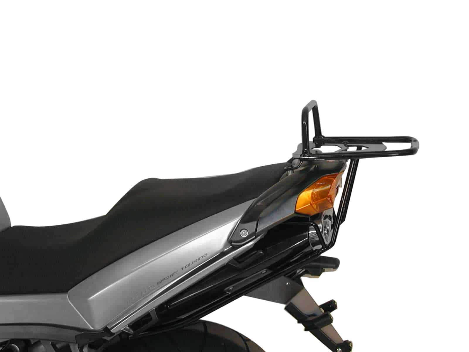 Portaequipajes tubular negro para Aprilia RST 1000 Futura (01-03) Hepco & Becker