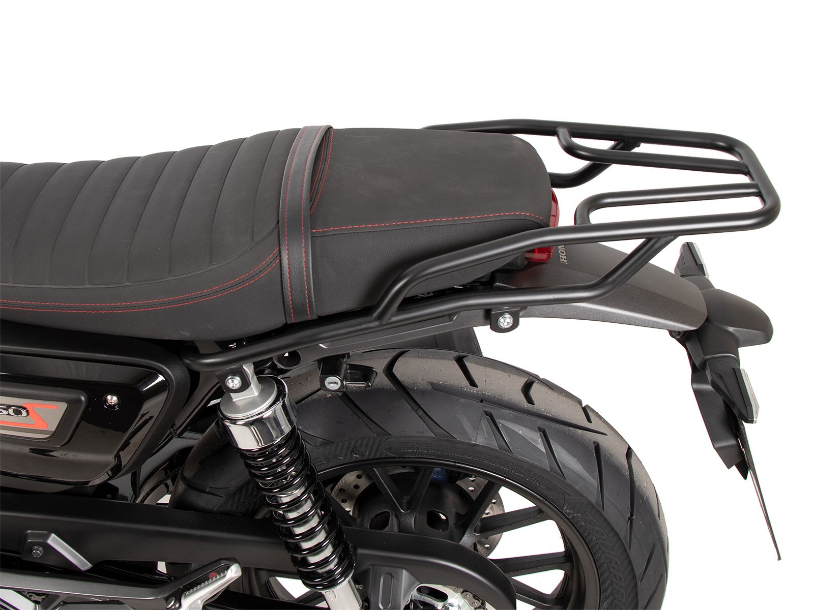 Portaequipajes tubular negro para Honda GB 350 S (25-) Hepco & Becker