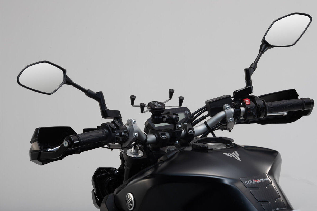 SW-Motech Kit de montaje X-Grip para smartphone grande para Ducati Multistrada 1200 /S /Enduro - SW Motech