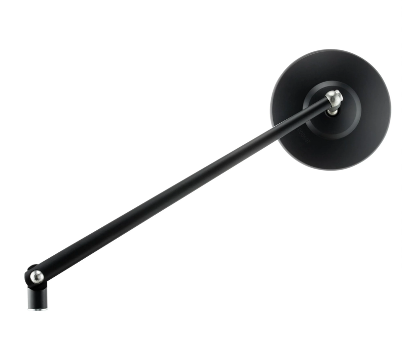 Retrovisor estándar izquierdo o derecho para Vespa PX 80-200ccm, negro