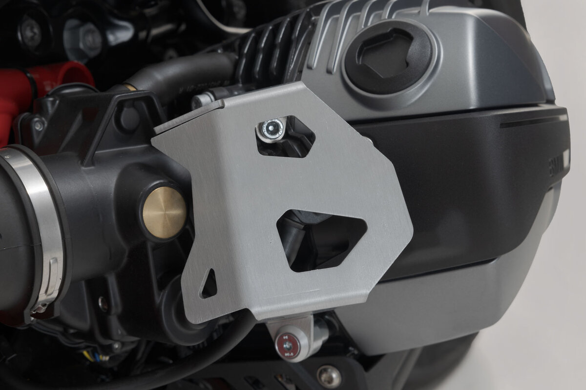 Juego de tapas de inyectores SW-Motech plata para BMW R 12 G/S (25-)