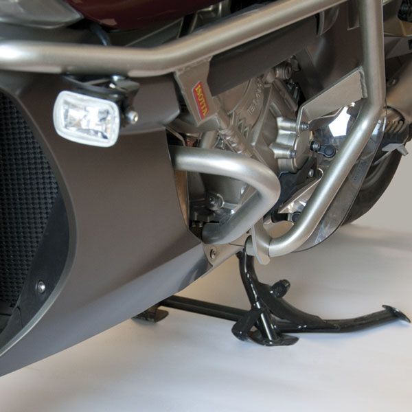 Barra de protección inferior para BMW K 1600 GT /GTL (10-16), negro, derecha