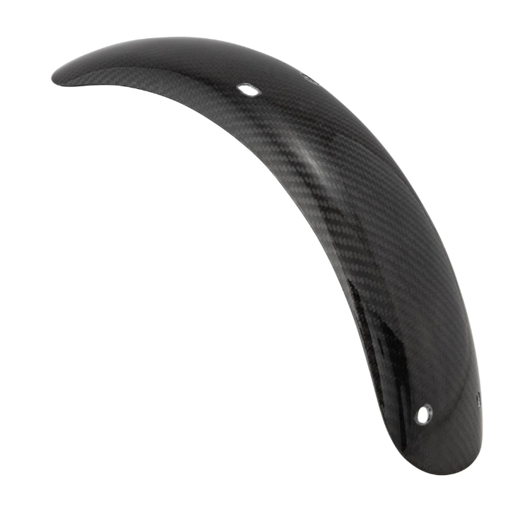 Guardabarros 2.0 Garelli Race EVO II sin soporte para Vespa PX 80-200cc, carbono transparente