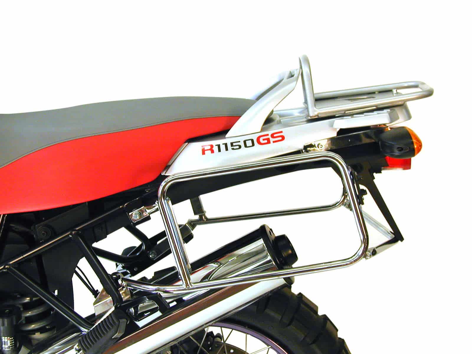 Portamaletas lateral fijo negro para BMW R 1150 GS Adventure (01-05) Hepco & Becker