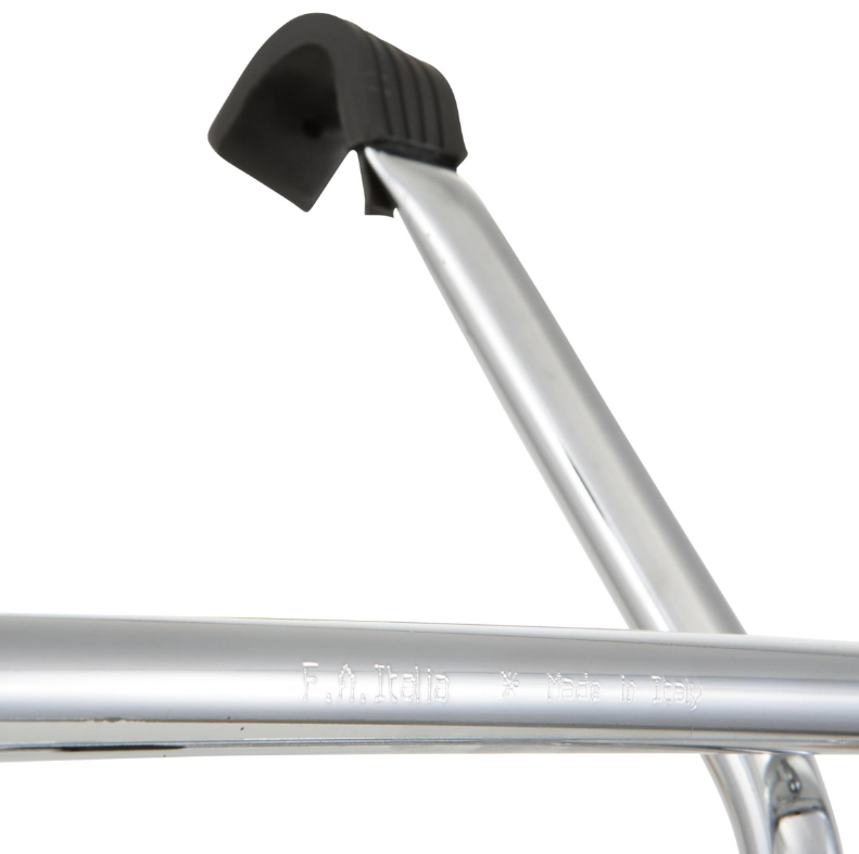 Portaequipajes delantero para Vespa PX 80-200cc, plegable, cromado