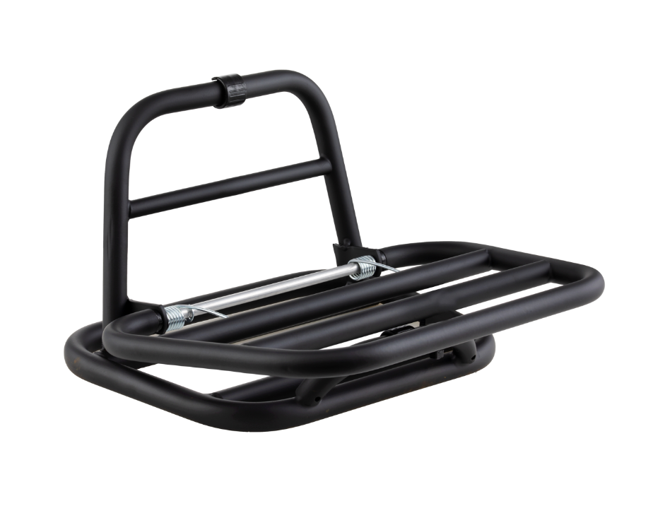 Portaequipajes trasero para Vespa 946 3V es decir 125cc, plegable, negro mate