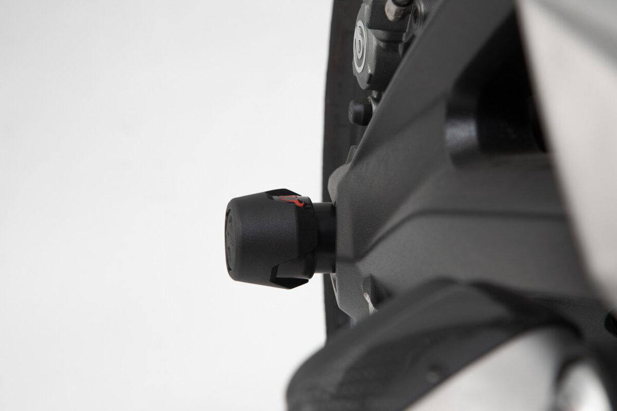 SW-Motech Kit crash pad para eje trasero negro para Yamaha YZF-R1, MT-10 /SP - SW Motech