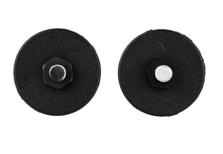 Tapa del orificio del espejo izquierda y derecha para Vespa, cromada