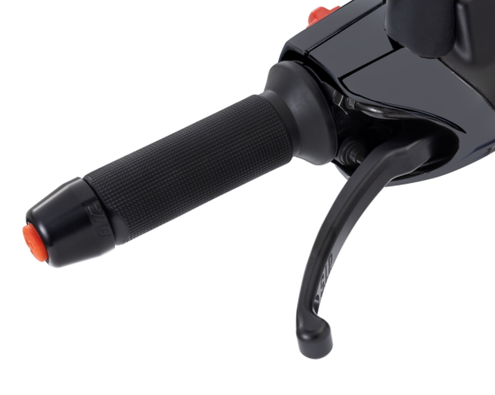 Contrapesos de manillar izquierda/derecha para Vespa Primavera/Sprint/ET/LX/LXV/S, negro mate