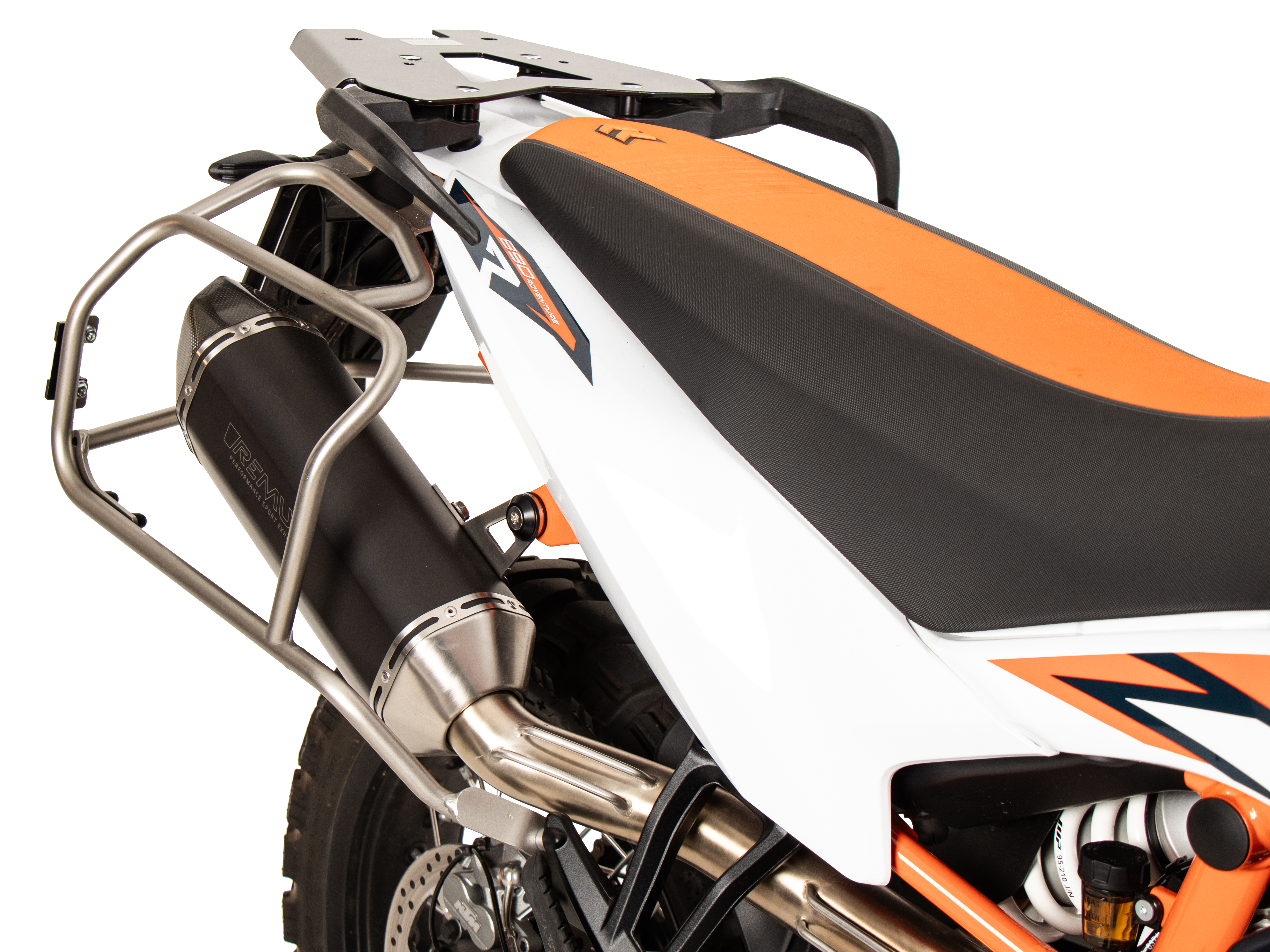 Recorte portaequipajes lateral para KTM 790 Adventure (24-) Hepco & Becker