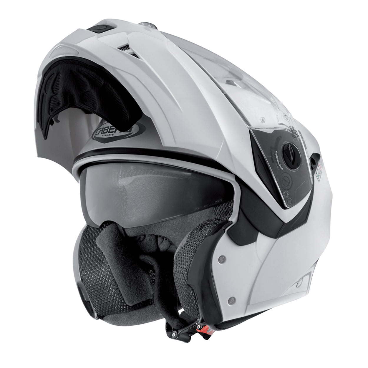 Casco Caberg Duke II, blanco metálico