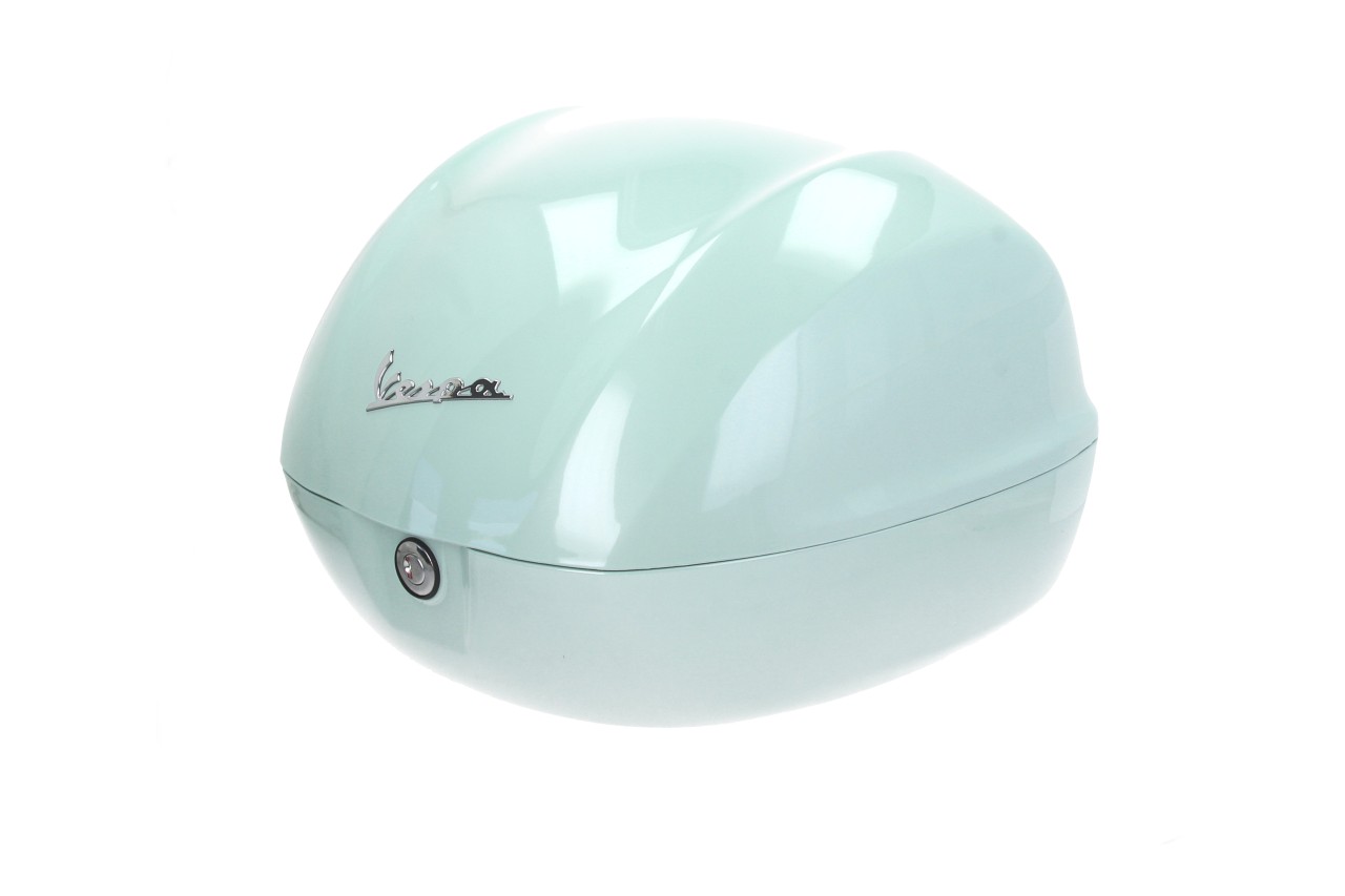 Baúl original 32 l. para Vespa Primavera / GTS (Verde Amabile / Latte Menta 350/A)