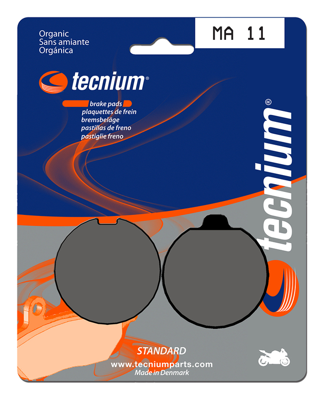 Pastillas de Freno Tecnium Street Orgánicas - MA11