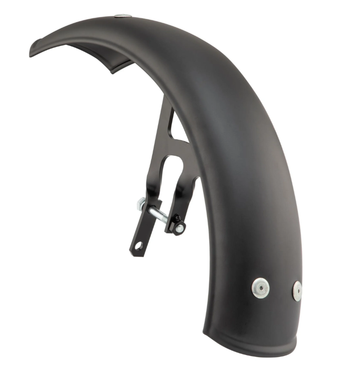 Guardabarros Garelli para Vespa PX 80-200ccm, metal, negro mate