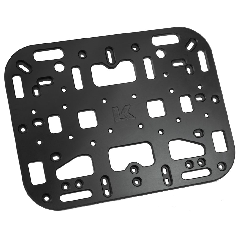 Placa de retención Kriega OS derecha para BMW R 1200 GS LC Adventure, R 1250 GS Adventure, R 850 GS Adventure