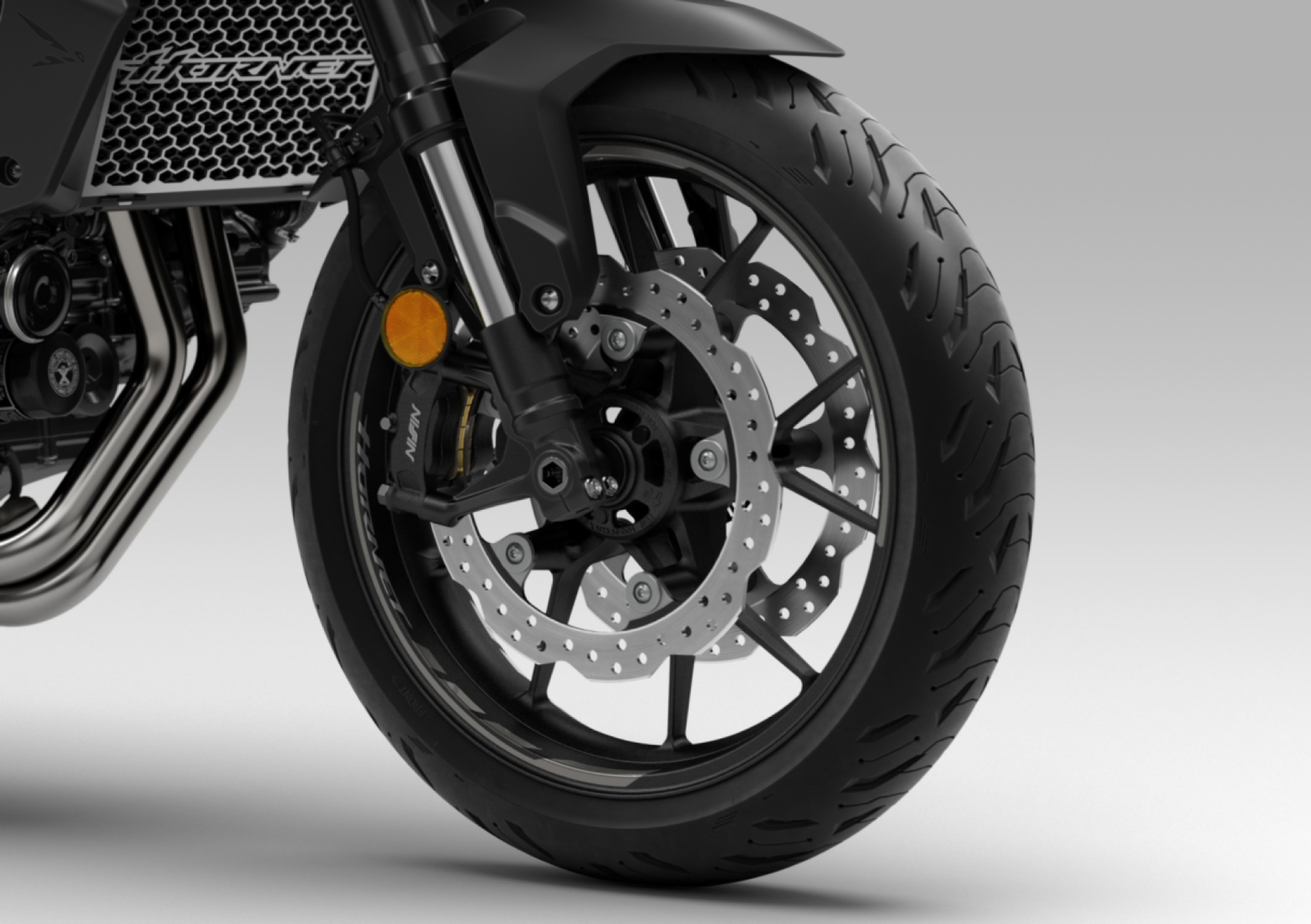 Llanta decorativa gris para Honda CB 750 Hornet (25-) Original