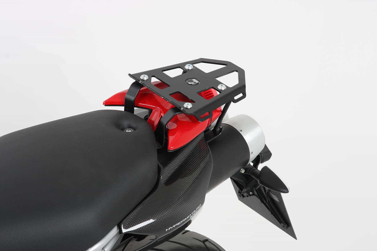 Portaequipajes trasero blando Minirack negro para Ducati Hypermotard 796/1100 Evo/SP (07-12) Hepco & Becker
