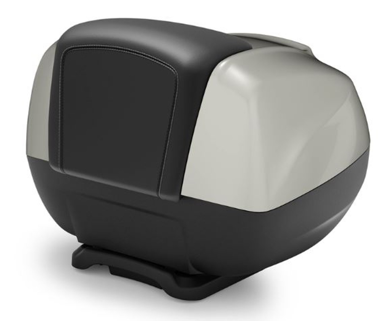 Top Case 37 l, gris (G04_gris metálico) para Piaggio MP3 400 HPE 2022