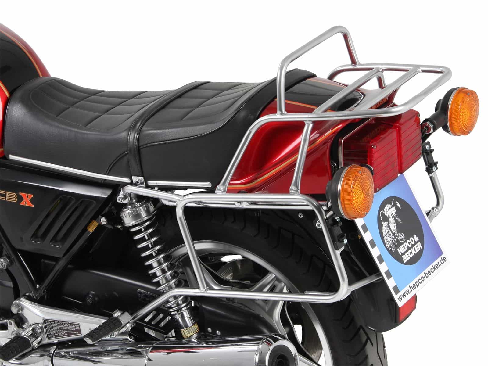 Portaequipajes superior y portaequipajes lateral tubulares para Honda CBX 1000 (78-80) Hepco & Becker