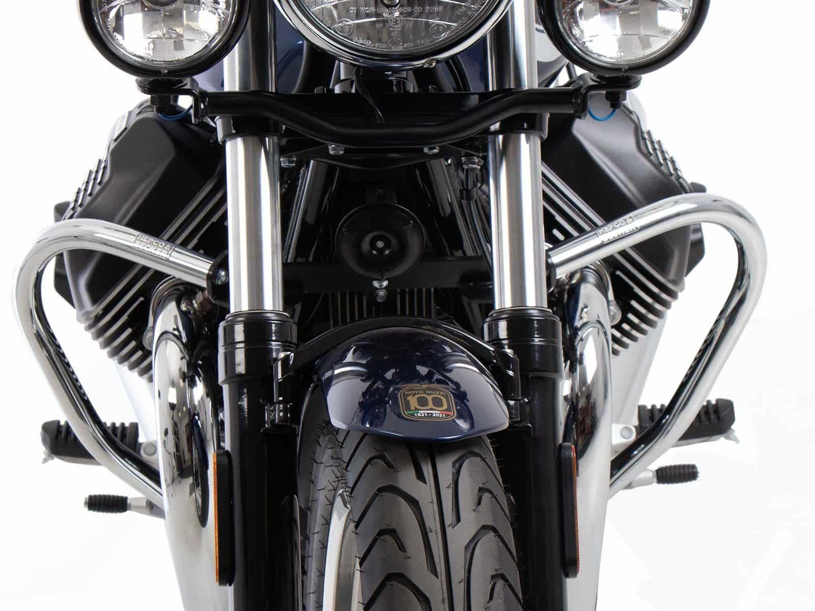 Protector de motor cromado para Moto Guzzi V7 850 Special (25-) Hepco & Becker