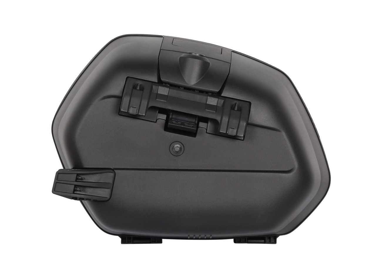 Juego de maletas laterales Shad SH35, aluminio / negro, 35 l