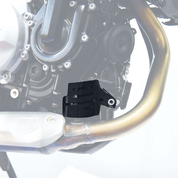 Tapa de la sonda Lambda para BMW F 850 GS (18-22), acero inoxidable, negro