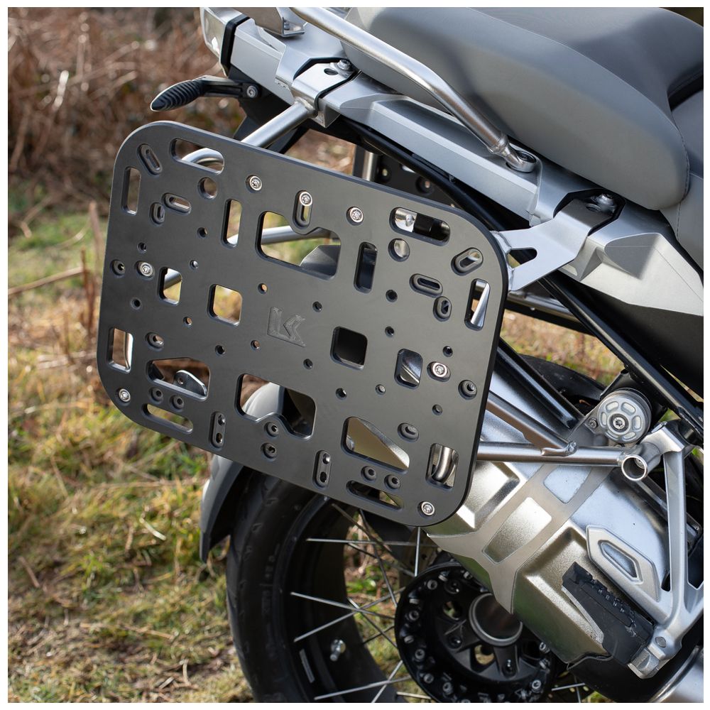 Placa de retención Kriega OS derecha para BMW R 1200 GS LC Adventure, R 1250 GS Adventure, R 850 GS Adventure