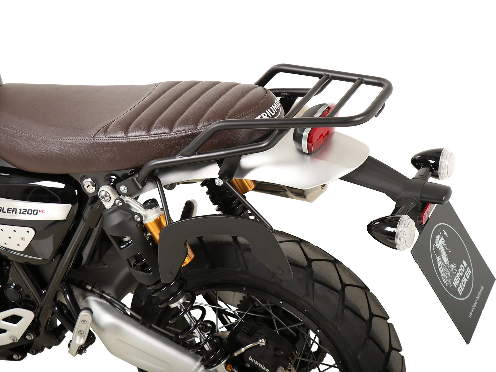 Barra lateral unidireccional izquierda C-Bow para Triumph Scrambler 1200 XC (2019-)