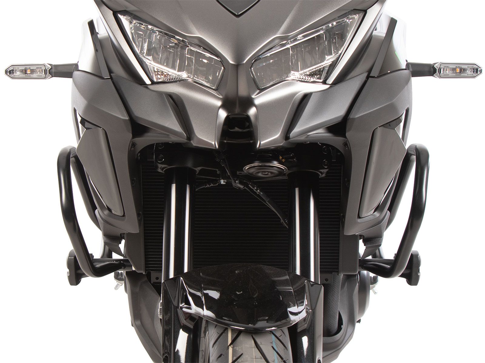 Protector de motor incl. almohadilla de protección para Kawasaki Versys 1100 /SE (25- ) Hepco & Becker