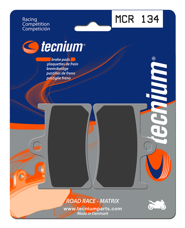 Tecnium Racing pastillas de freno de carbono de metal sinterizado - MCR134