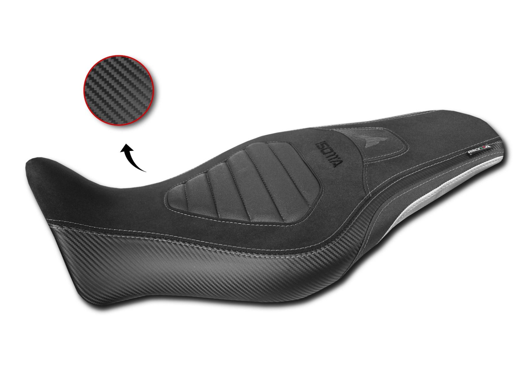 Funda de asiento negra para Yamaha MT-09 (21-23)