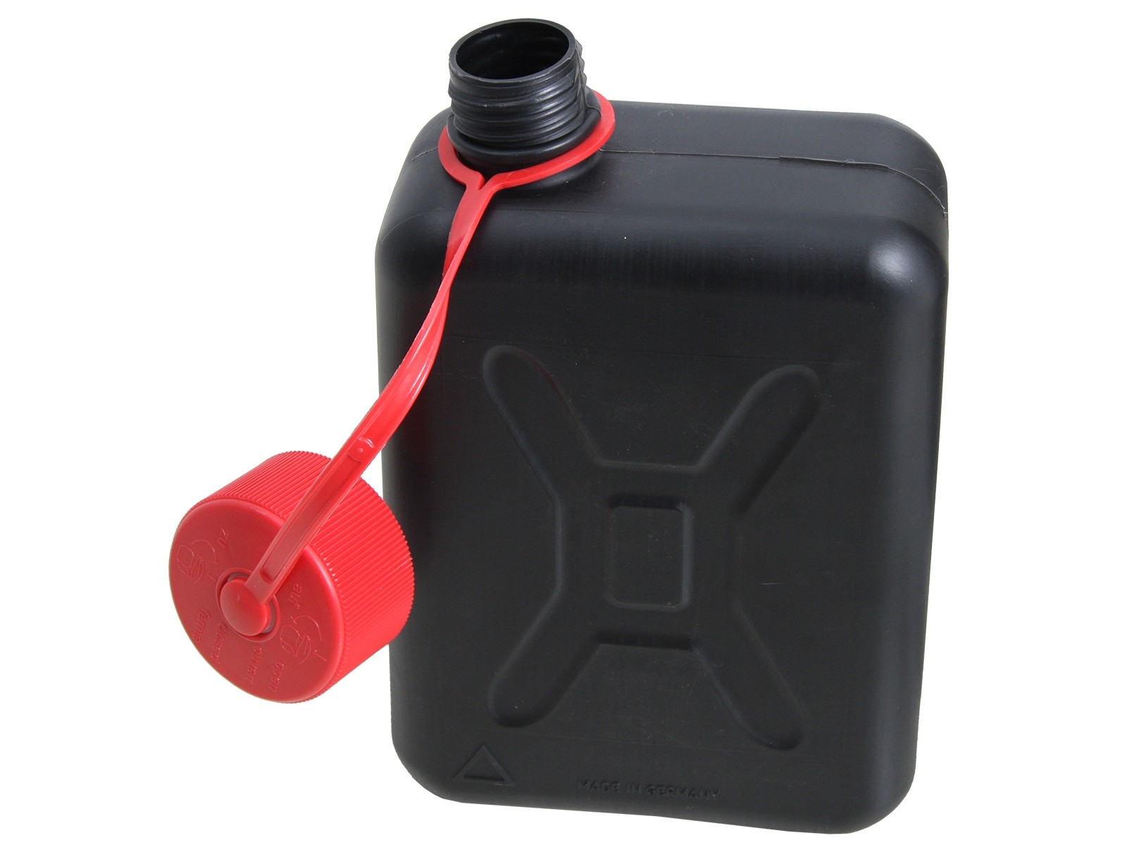 Bote de repuesto de 2 ltr. incl. soporte universal y material de montaje Hepco & Becker