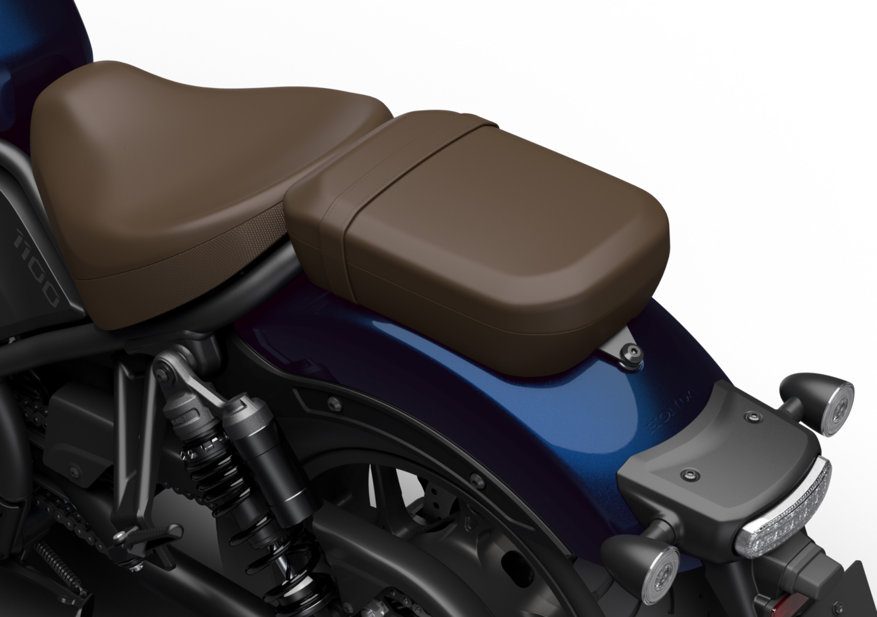 Asiento confort pasajero marrón para Honda CMX 1100 Rebel (21-) Original