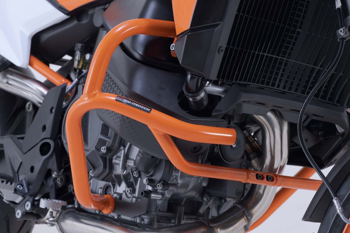 SW-Motech Barra antichoque Electronic Naranja para KTM 890 SM T (23-) - SW Motech