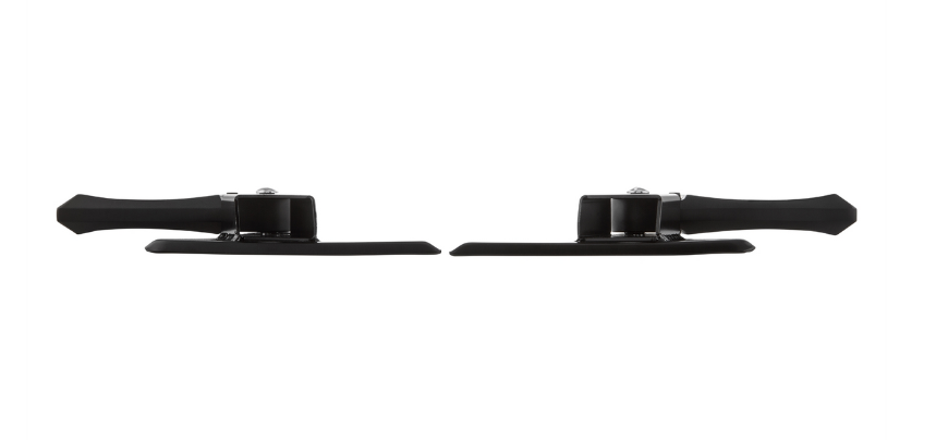 Estriberas derecha e izquierda para Vespa LX /LXV /S 50-150cc, negro/negro