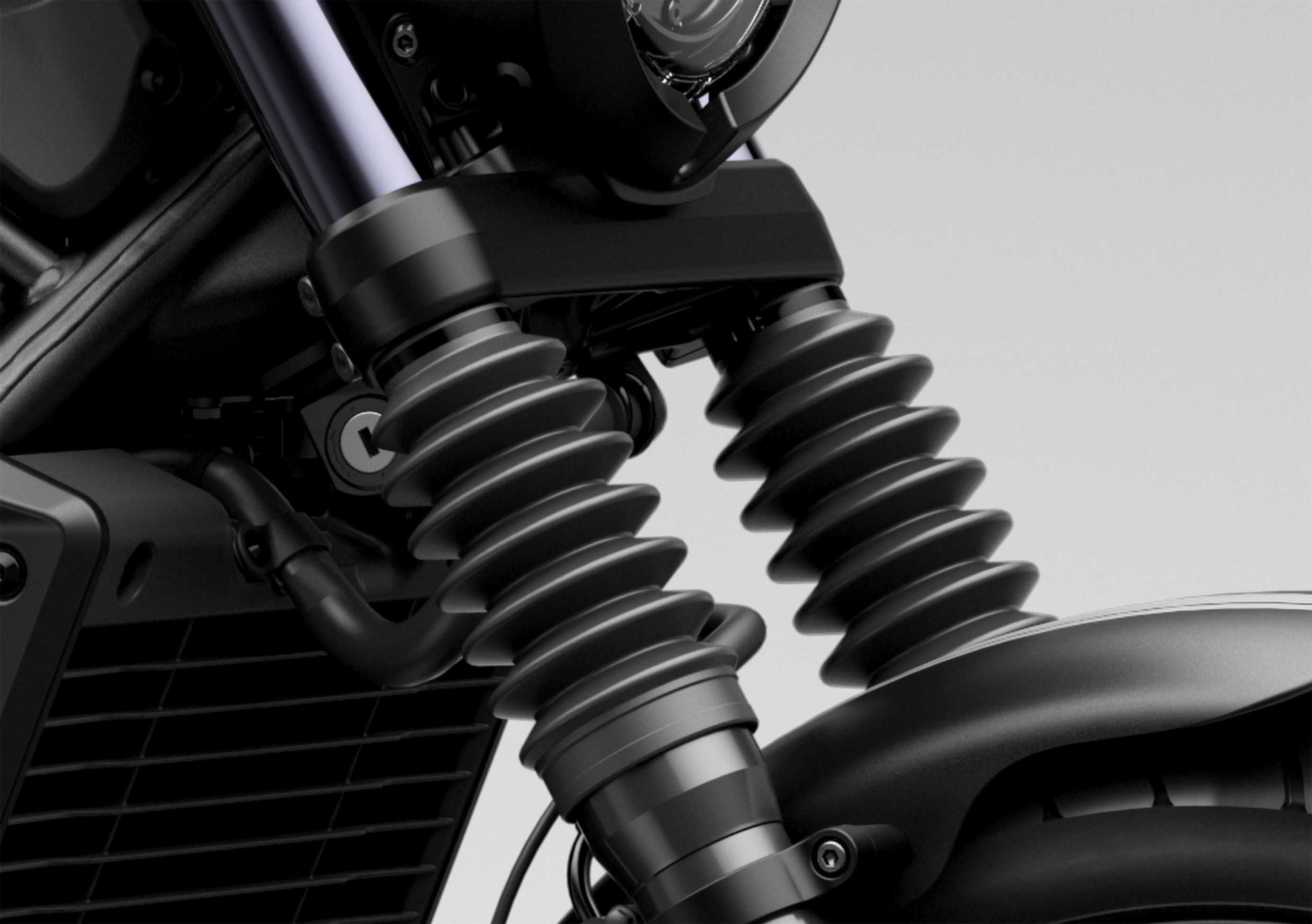 Fuelle negro para Honda CMX 1100 Rebel (21-) Original