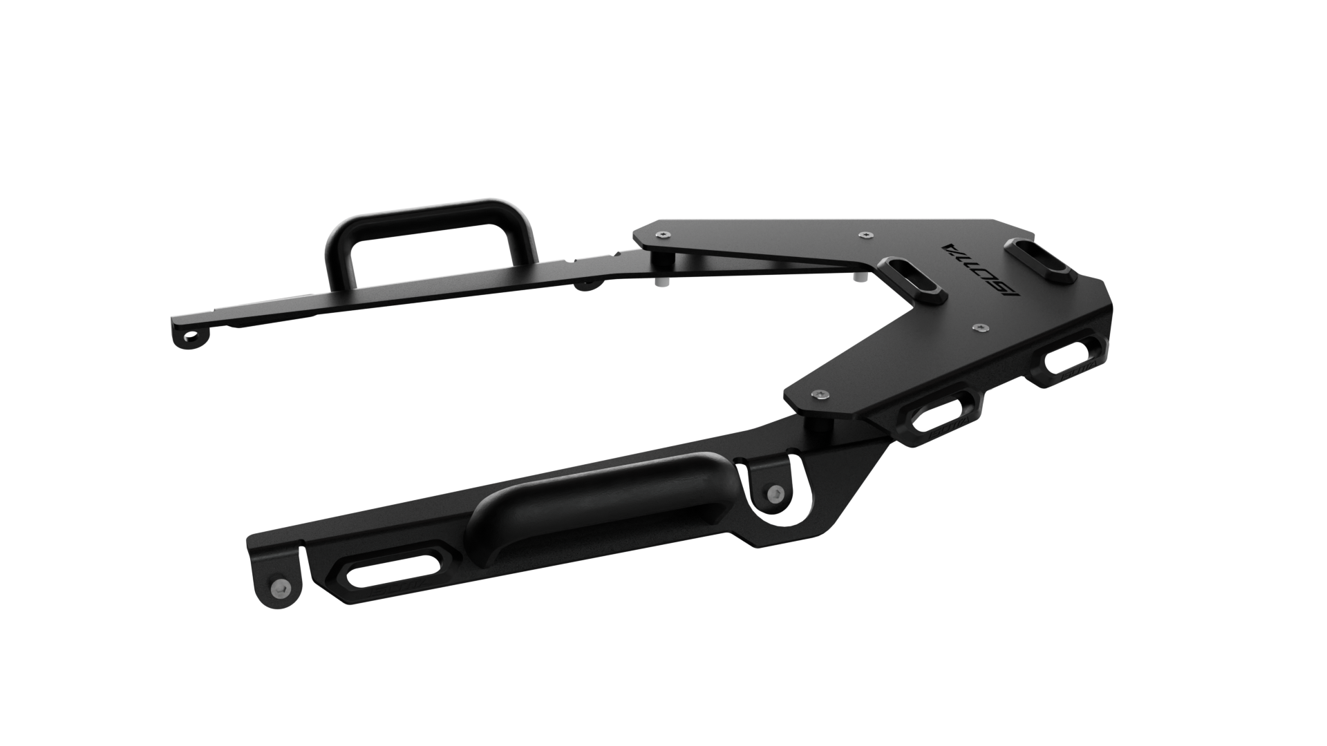 Portaequipajes de aluminio con asas para Yamaha Ténéré 700 (20-)