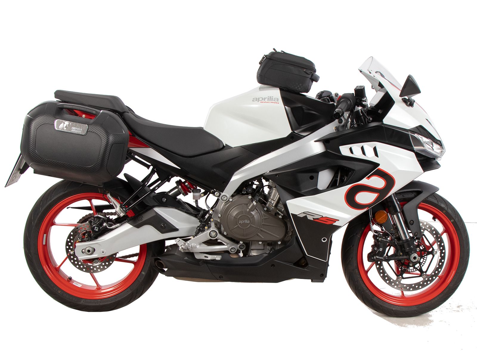 Soporte lateral C-Bow negro para Aprilia RS 457 (24-) Hepco & Becker