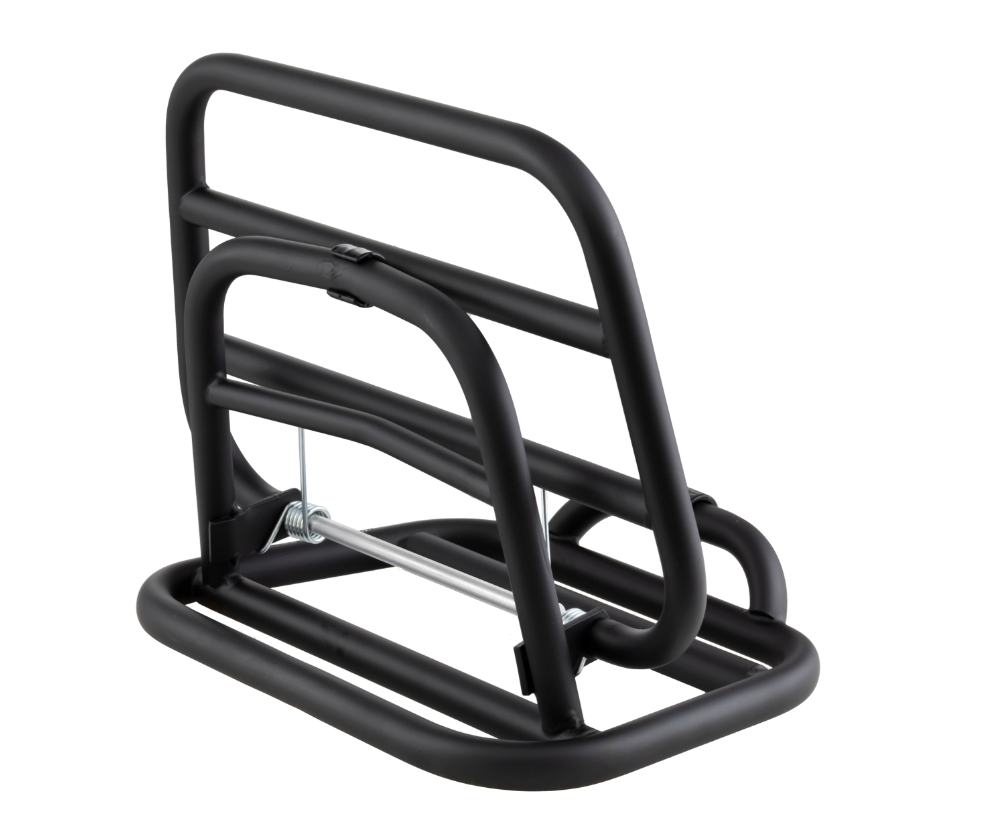 Portaequipajes trasero para Vespa 946 3V es decir 125cc, plegable, negro mate