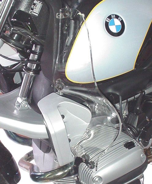 Protectores de piernas para BMW R 850 R /R 1100 R (94-02), par, humo claro