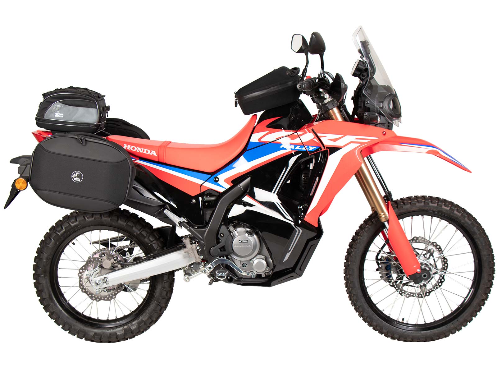 Soporte lateral C-Bow negro para Honda CRF 300 L (21-) Hepco & Becker