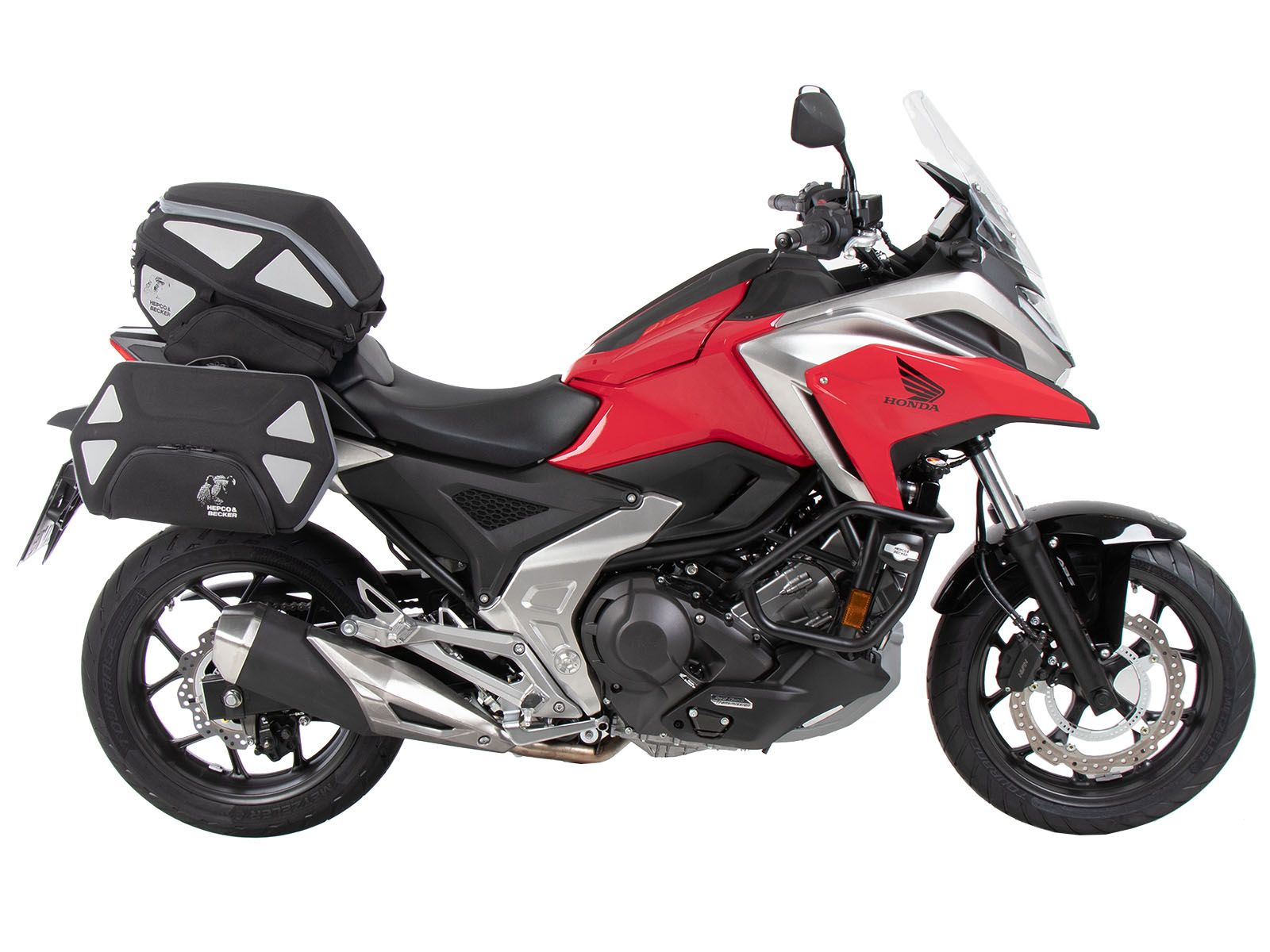 Soporte lateral C-Bow negro para Honda NC 750 X /DCT (21-) Hepco & Becker