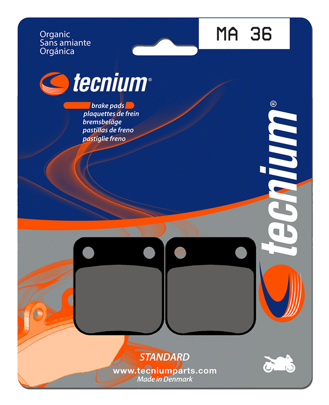 Pastillas de Freno Tecnium Street Organic - MA36