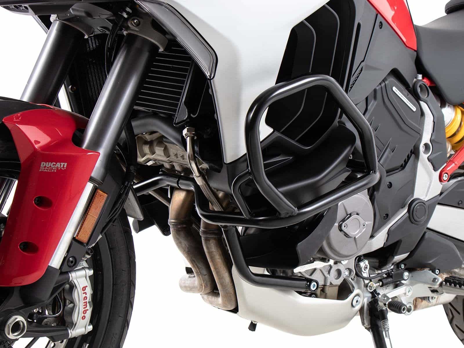 Protector de motor negro para Ducati Multistrada V4 /S /Pikes Peak /Rally /RS (25-) Original