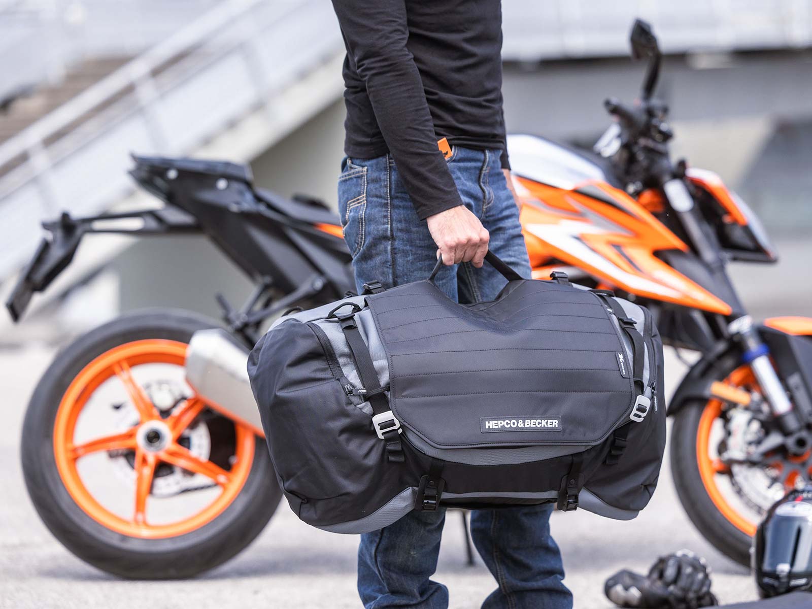 Bolsa trasera Xtravel XL 50L original Hepco & Becker