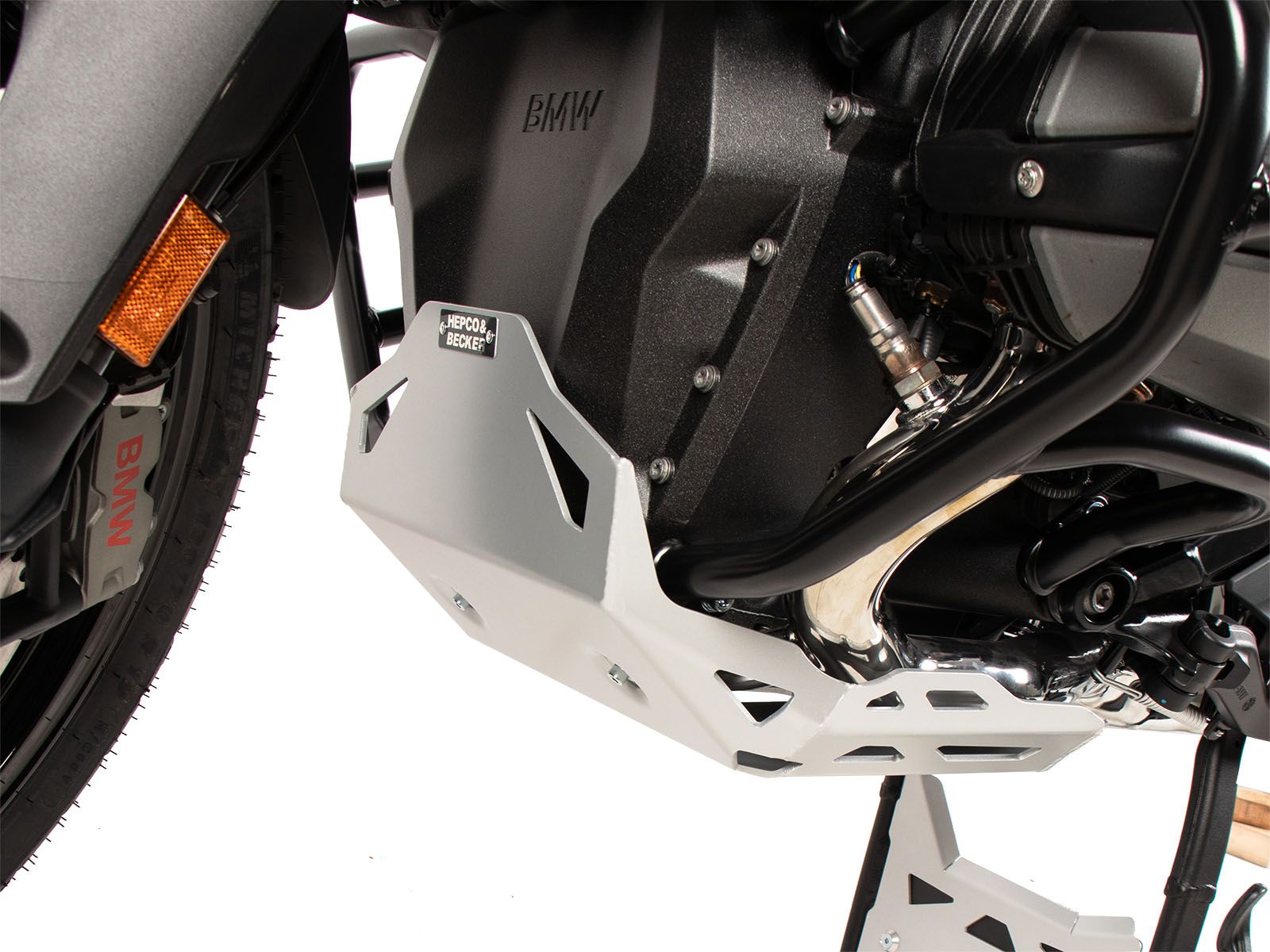 Placa de protección del motor de aluminio para BMW R 1300 GS (23-) Hepco & Becker