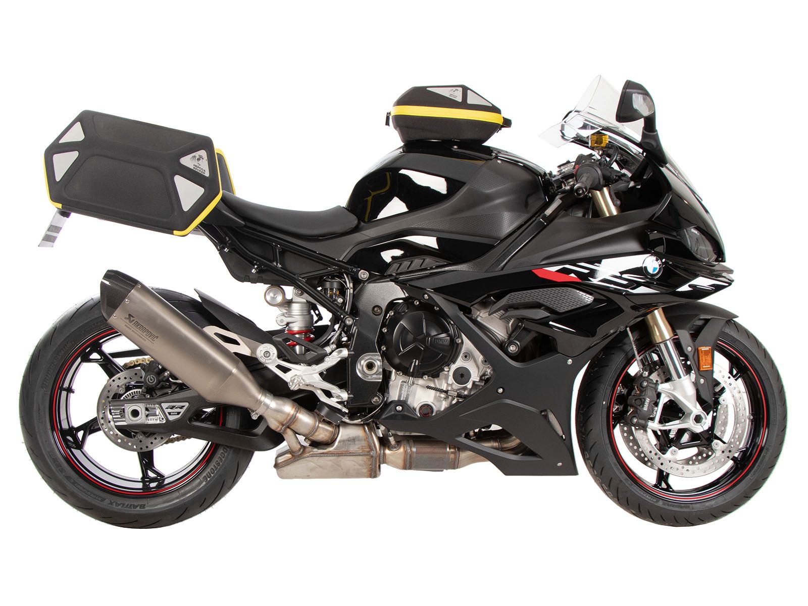 Soporte lateral C-Bow negro para BMW S 1000 RR (23-) Hepco & Becker