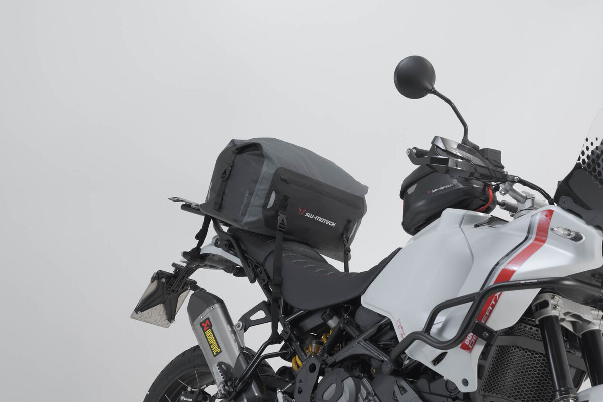 Drybag 260 bolsa trasera para Aprilia NA 850 Mana, gris / negro - SW Motech