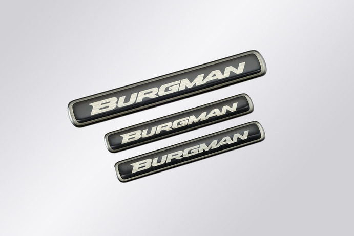 Letra "Burgman" para Suzuki Burgman AN650 BJ. 2013-2017/ Burgman AN650 BJ. 2007-2012/ Burgman AN