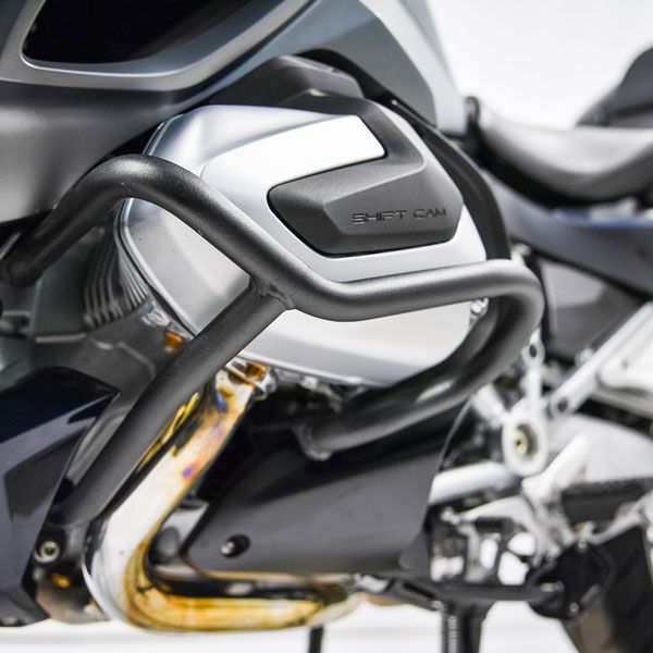 Barra protectora inferior para BMW R 1250 RT, acero, negro